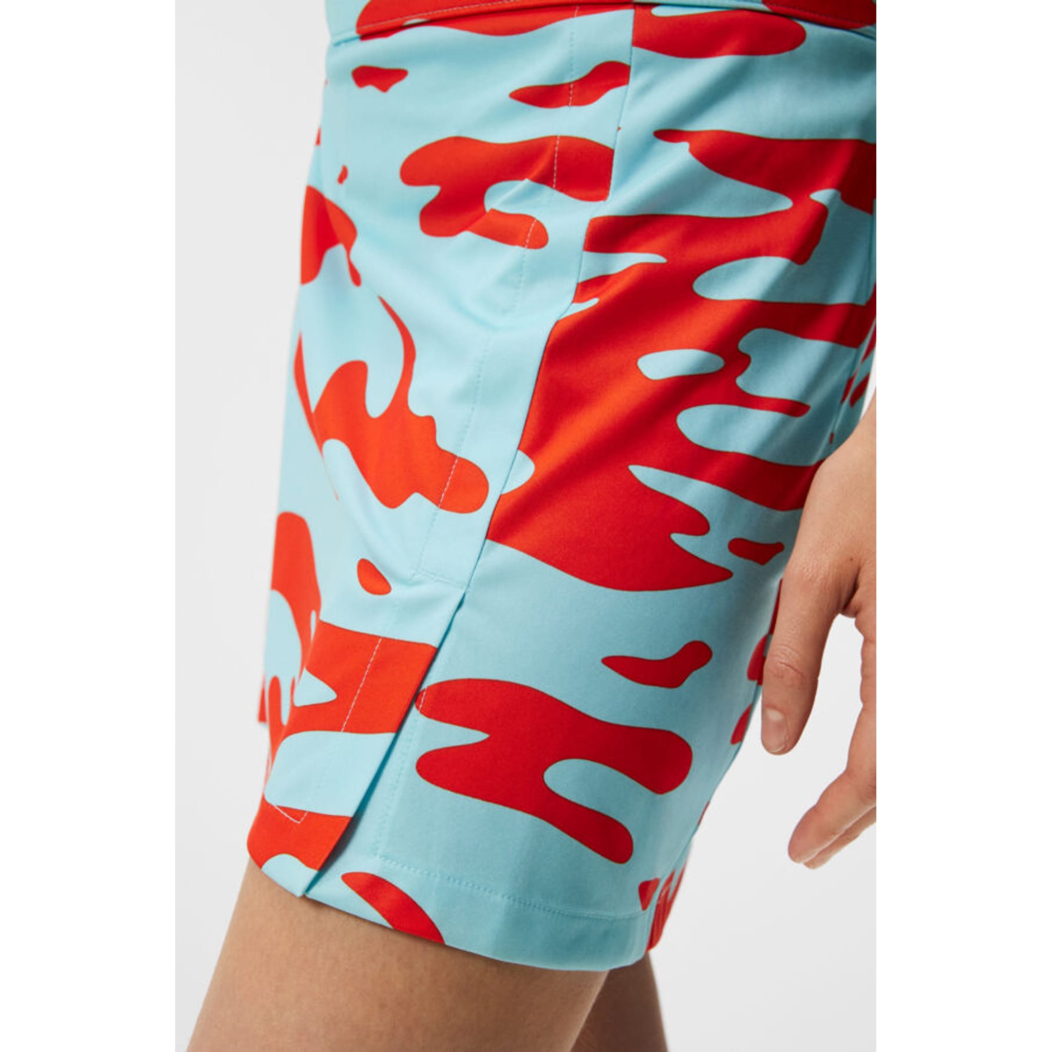 J. Lindeberg Amelie Mid Leo Print Jupe-short Femme