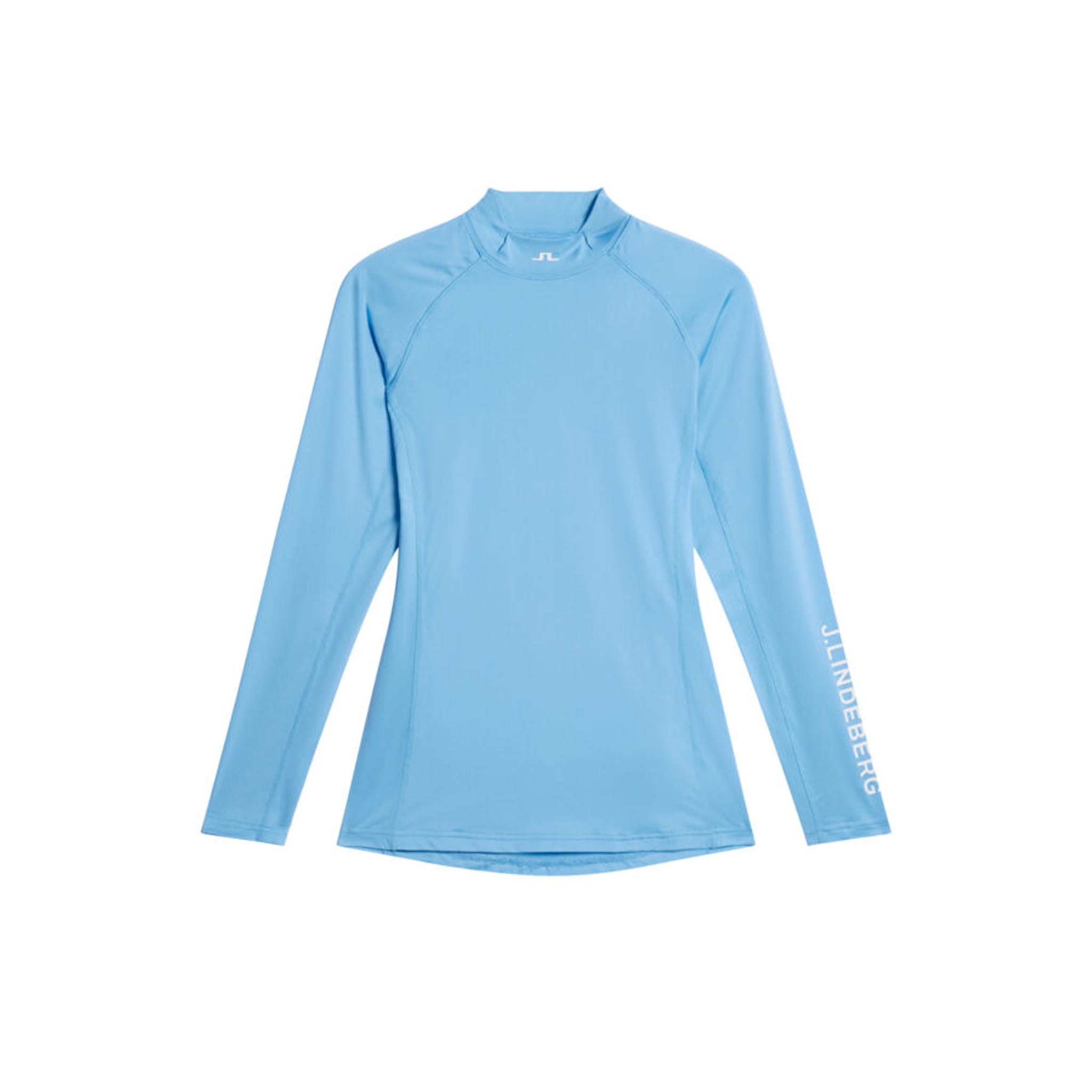 Haut de compression souple J. Lindeberg Asa pour femme, bleu, pour petit garçon